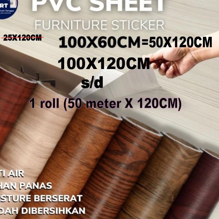 Jual Rvn Stiker Sticker Motif Kayu Cm X Cm Pvc Sheet Sticker Pelapis Furniture Lemari