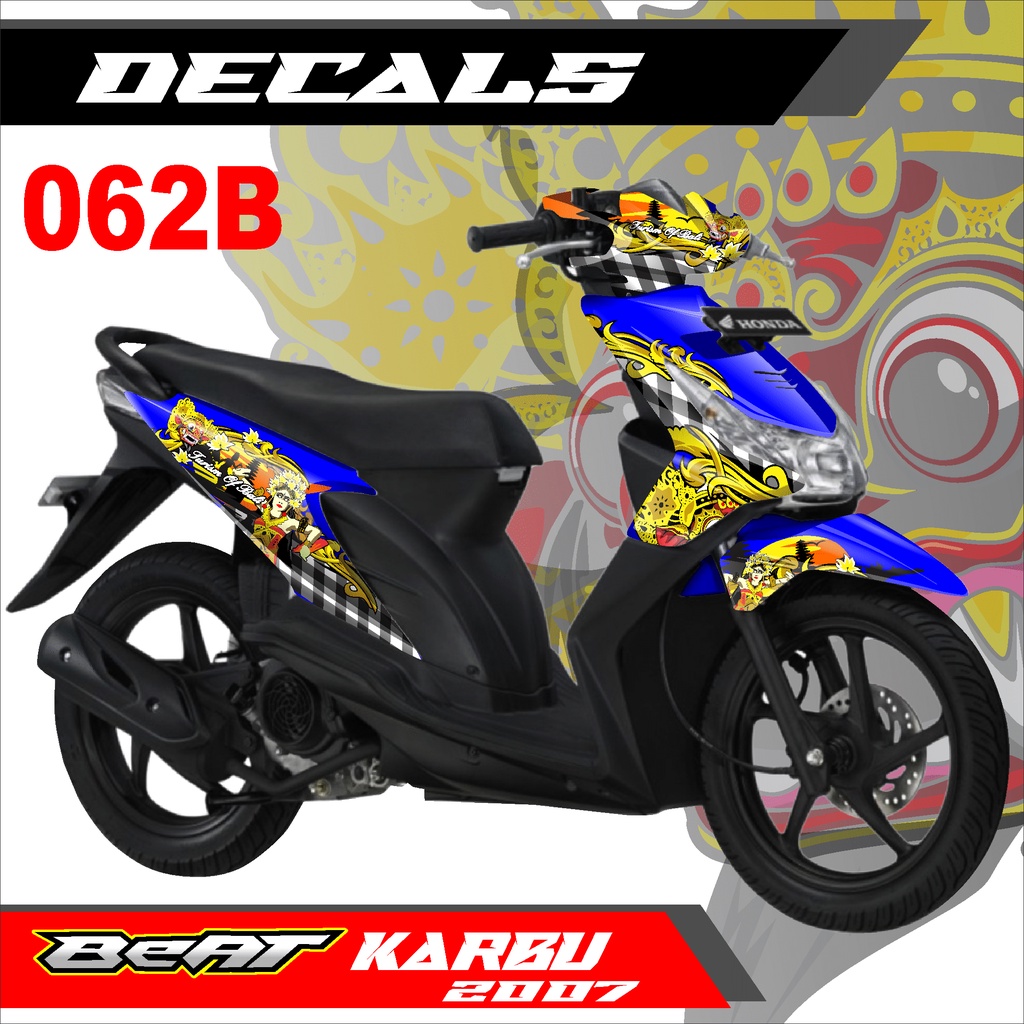 Jual Decal Sticker - Dekal Stiker Fullbody BEAT KARBU 2007/2009/2011 ...