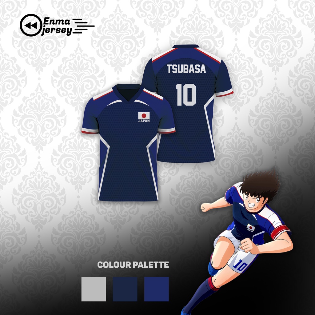 Jual ENMA Jersey Captain Tsubasa Timnas Jepang Shopee Indonesia