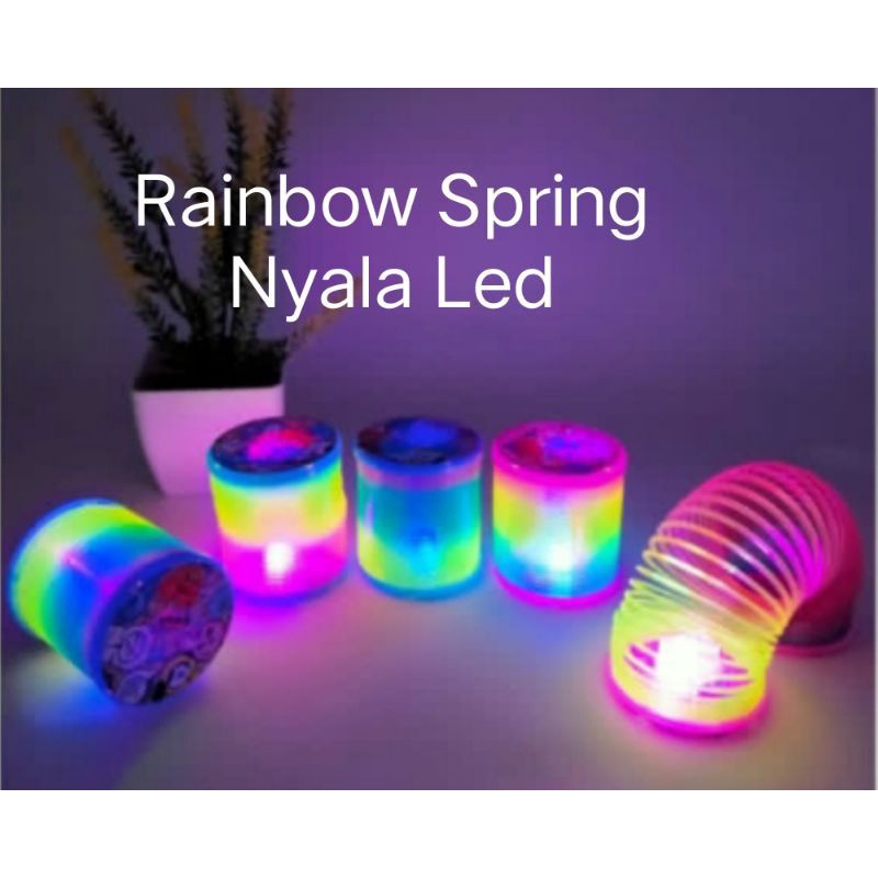 Jual RAINBOW SPRING LED - RAINBOW LED / YOYO LED / YOYO SPRING LED ...