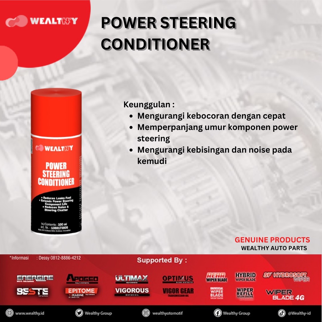 Jual POWER STEERING CONDITIONER 100ml Shopee Indonesia