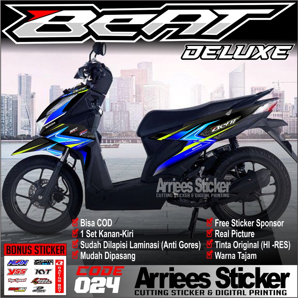 Jual Decal Beat 2020 - 2023 Full Body, Stiker Dekal Honda BEAT ISS ...
