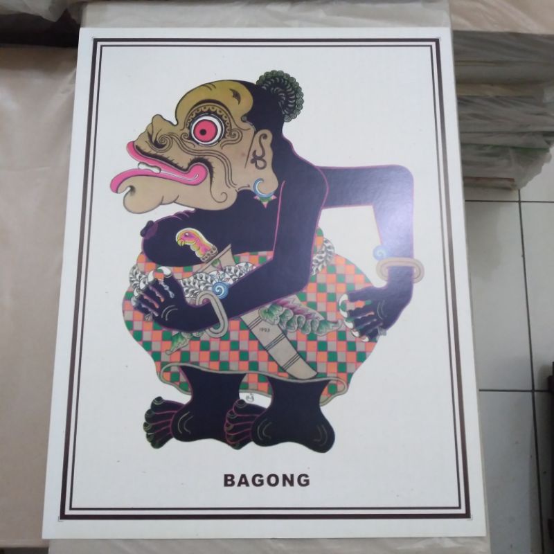 Jual POSTER WAYANG BAGONG UKURAN BESAR 35X45 CM | Shopee Indonesia