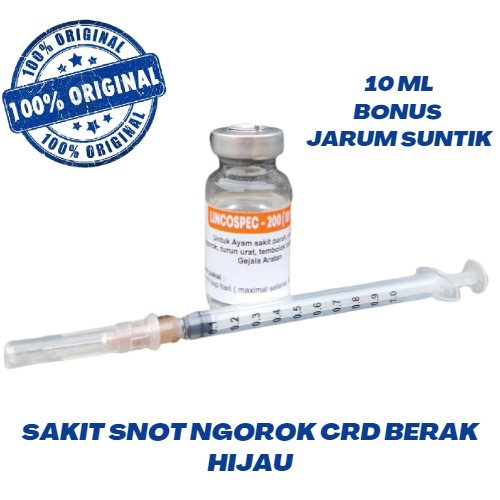 Jual Lincospec 200 ( 10 ml )+ spuit 1 ml | Shopee Indonesia