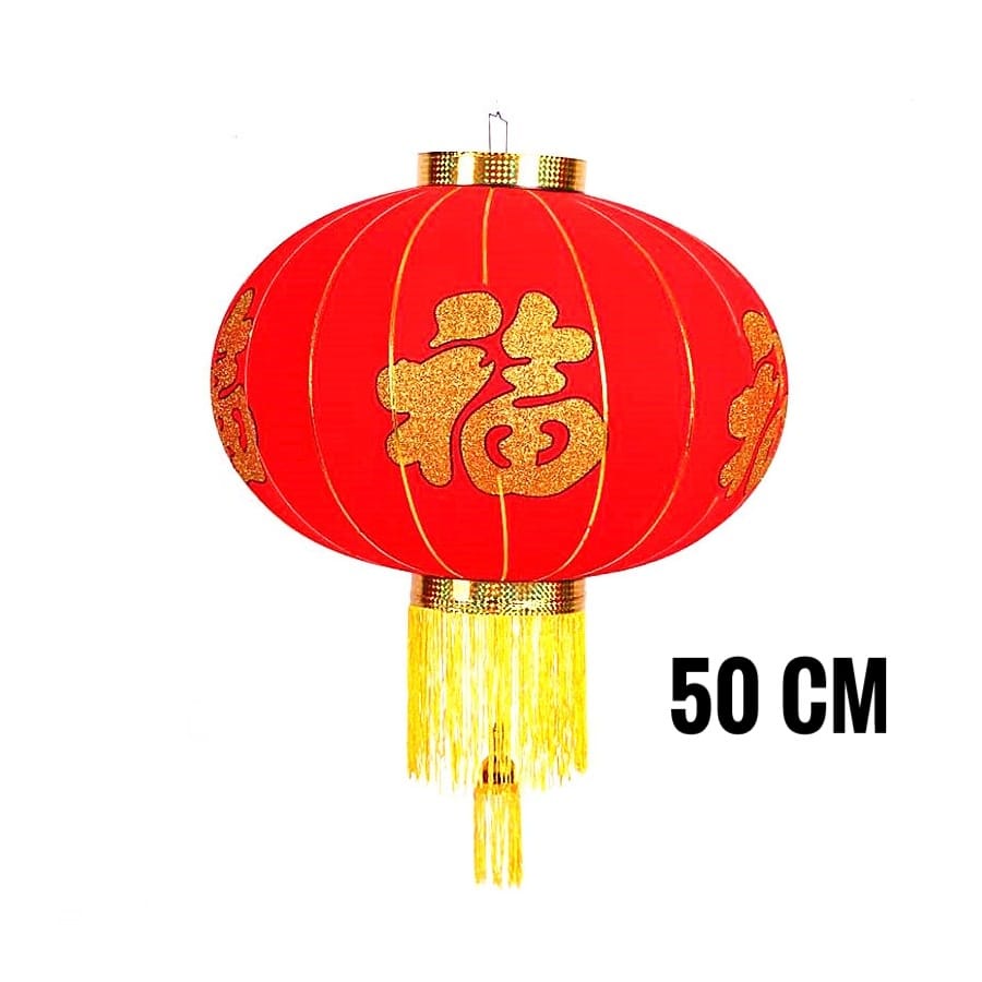 Jual Lampion Imlek Gantung Lampion Kain Sutra Dan Bludru Besar Premium