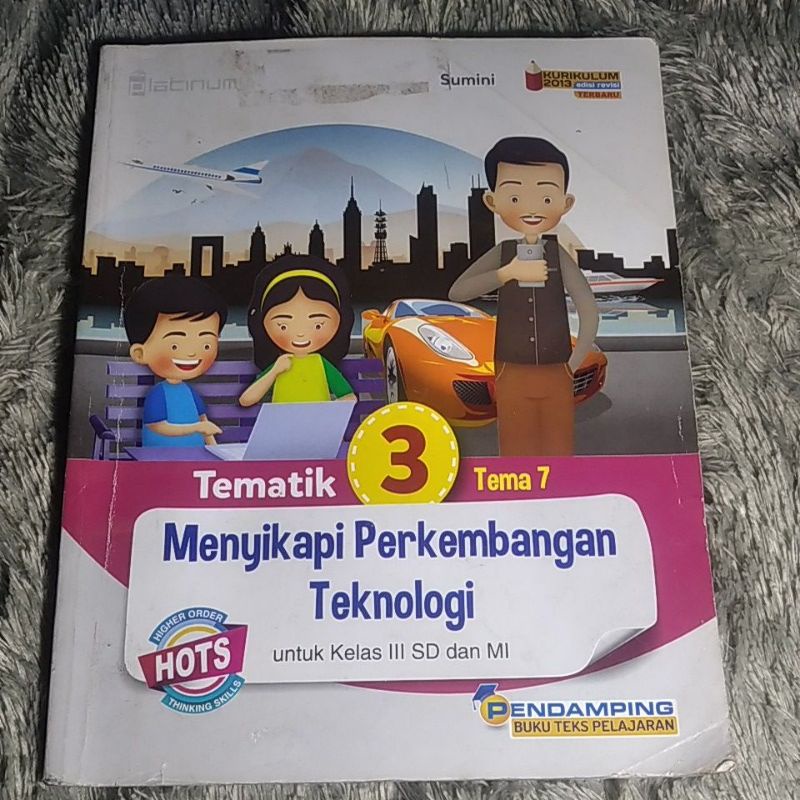 Jual Buku Tematik 3 Tema 7 Menyikapi Perkembangan Teknologi Untuk MI ...