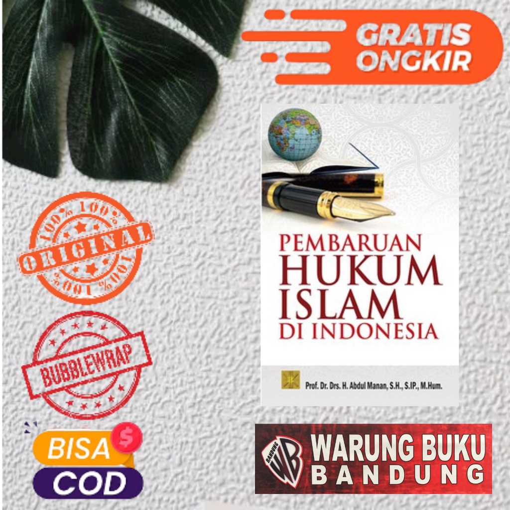 Jual Buku Pembaruan Hukum Islam Di Indonesia Abdul Manan Shopee