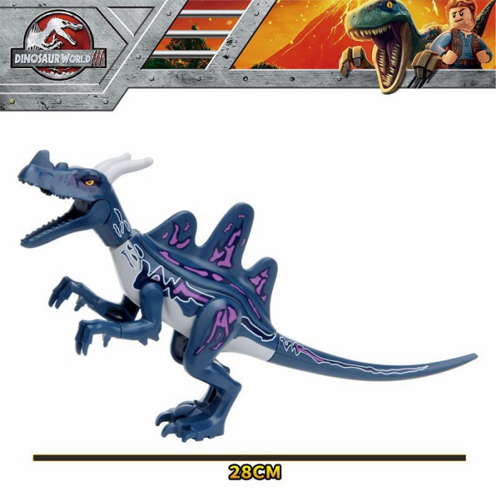 Jual Brick Lego Dino Jurassic Dinosaurus World Blue T-Rex
