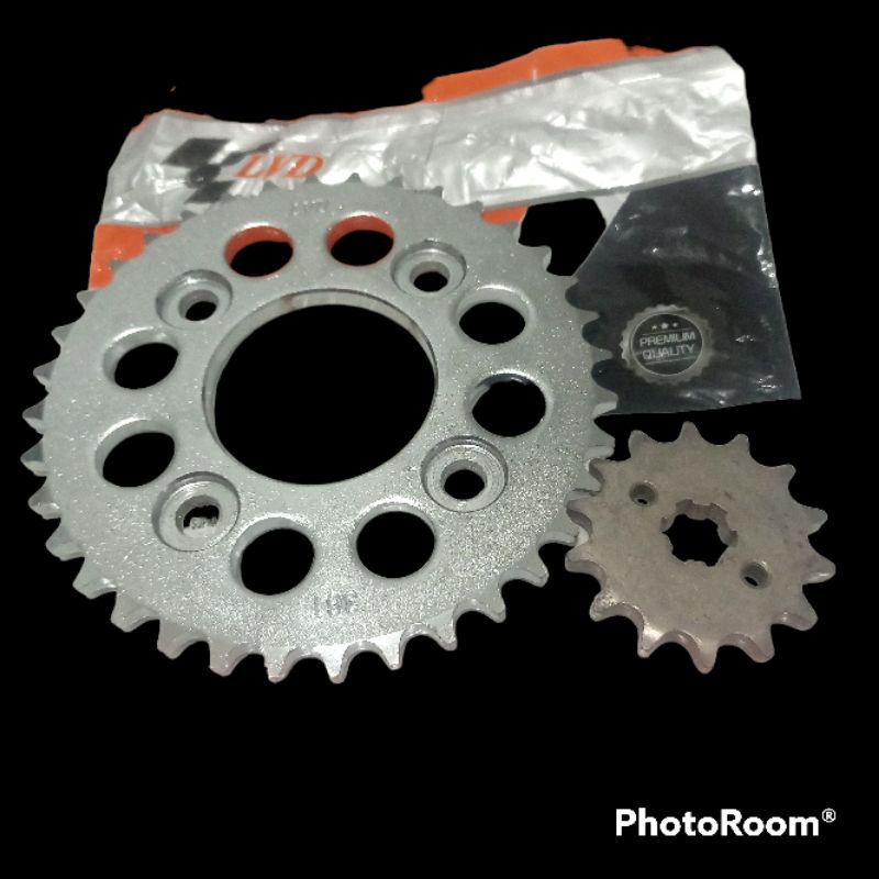 Jual Gear depan belakang supra fit new / kharisma / supra x 125 type
