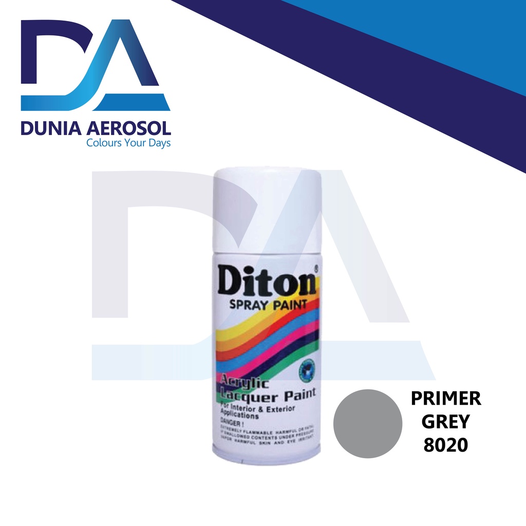 Jual 8020 Primer Grey Diton Epoxy Pilox Pylox Cat Semprot Shopee Indonesia