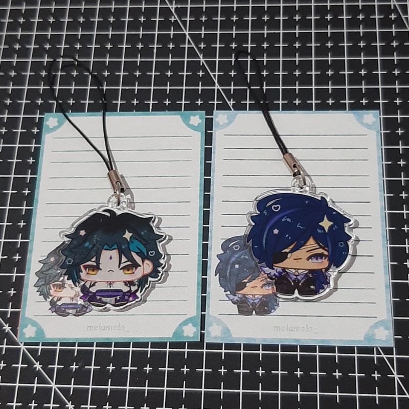 Jual Genshin Impact Acrylic Keychain Phonestrap Xiao Kaeya (DEFECT ...