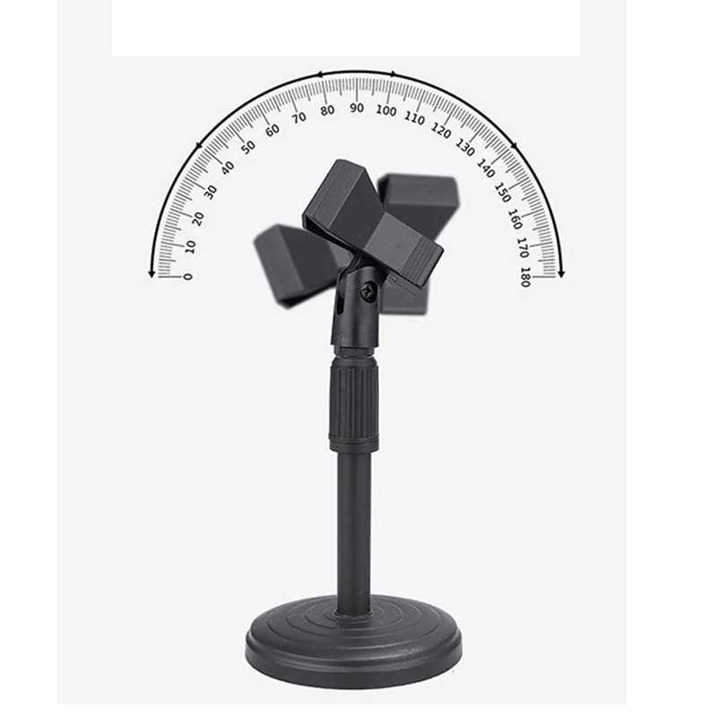 Jual Stand Dekstop Mikrofon Taffstudio Disc Microphone Adjustable ...