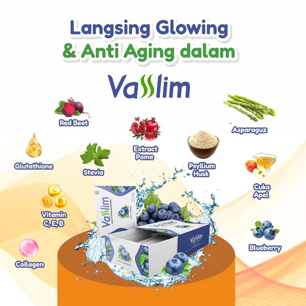 Vasslim Fiber Drink Pelangsing Badan