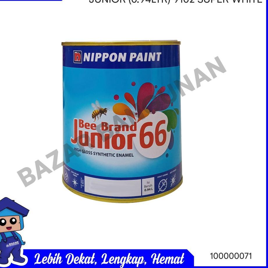 Jual Nippon Paint - Cat Minyak Kayu Besi Bee Brand Junior 66 Super ...