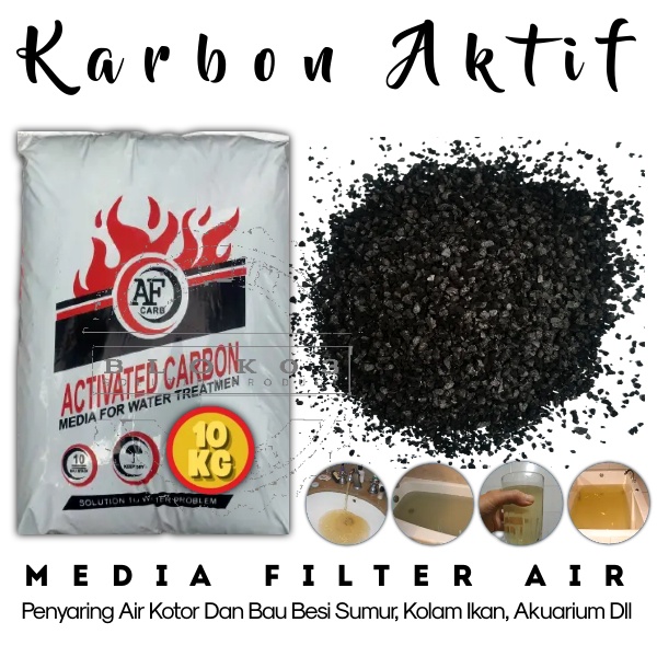 Jual Filter Penjernih Air Sumur Kolam Ikan Akuarium Kotor Keruh Kuning Bau Besi Karbon Aktif