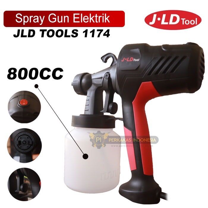 Jual Jld Spray Gun Elektrik Alat Semprot Cat Listrik Watt Original