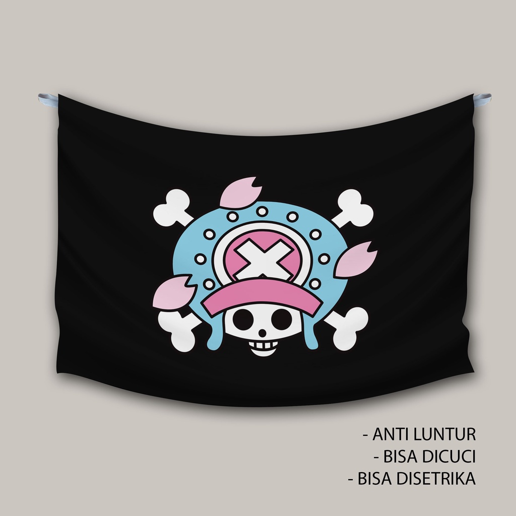 Jual POSTER BENDERA ONE PIECE Wall Decor Kain Aesthetic Cosplay ...