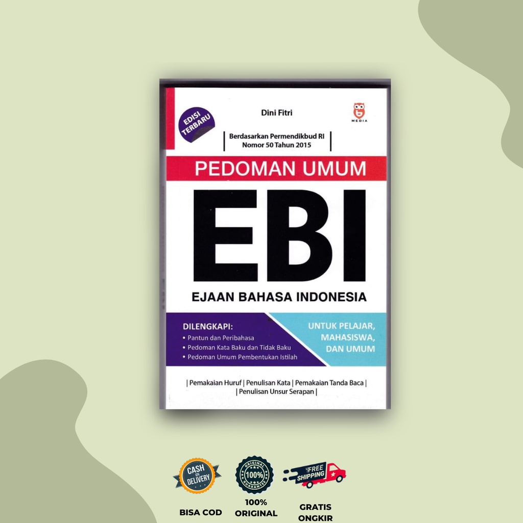 Jual AG - BUKU PEDOMAN UMUM EBI (EDISI TERBARU) | Shopee Indonesia