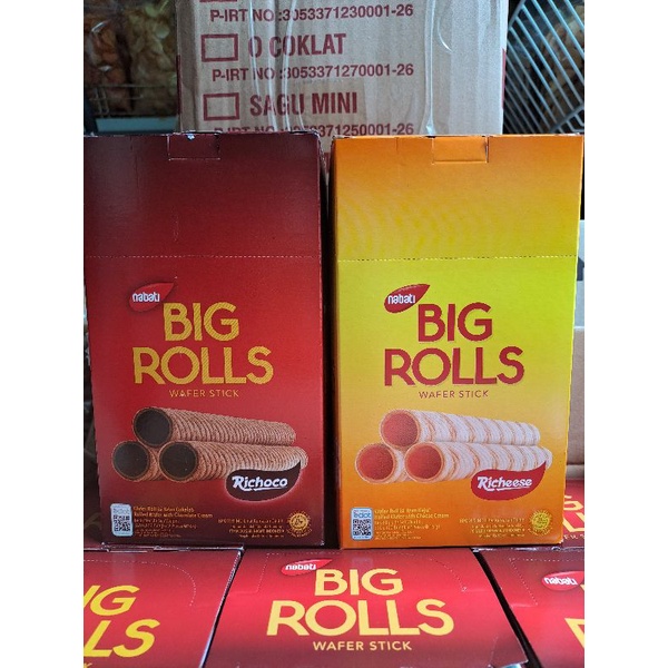 Jual Nabati Big Rolls Wafer Stik 1 Box Isi 20 Pc | Shopee Indonesia