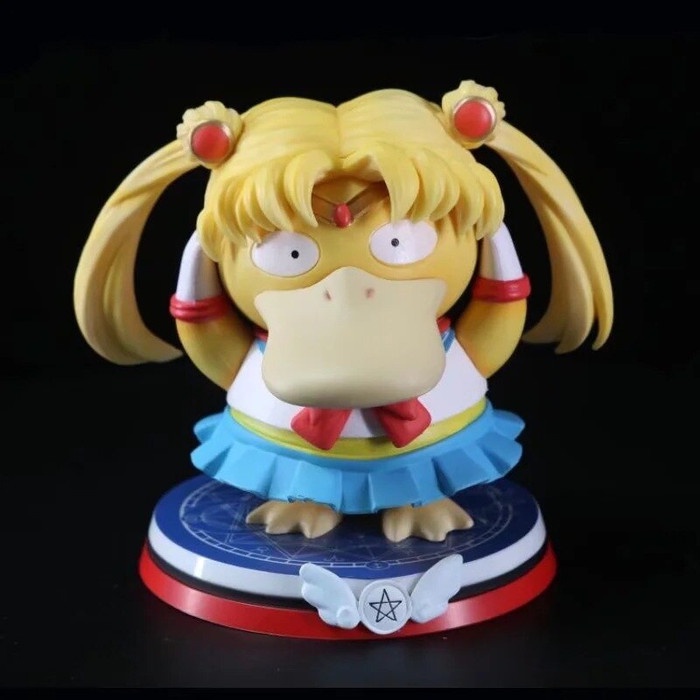 Jual (Baca Deskripsi) Figure Pokemon - Psyduck Cosplay Sailor Moon