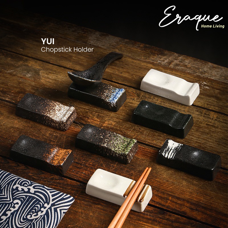 Jual Yui Chopstick Holder Tatakan Tempat Taruh Sumpit Sendok Keramik