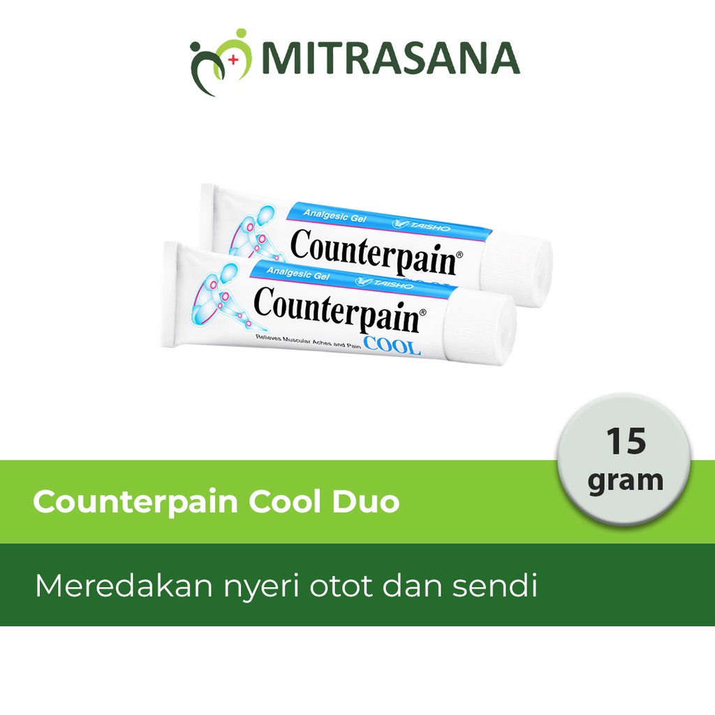 Jual Counterpain Cool 15 Gr - mengandung Methyl salicylate | Shopee ...