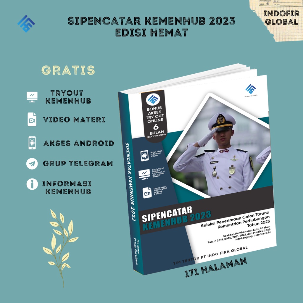 Jual Buku Soal Dan Pembahasan Sipencatar Kemenhub 2023 (Edisi Hemat ...