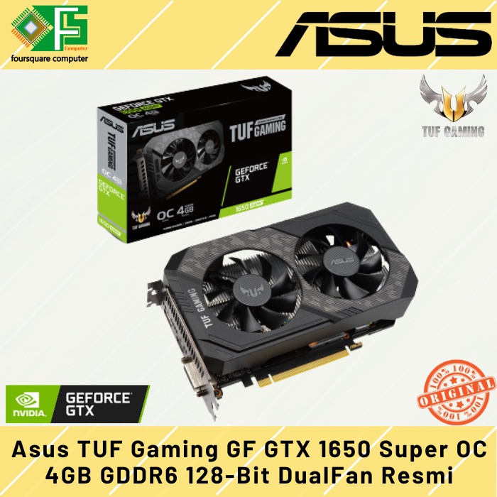 Vga 4gb gtx 1650 super asus tuf gaming oc new arrivals