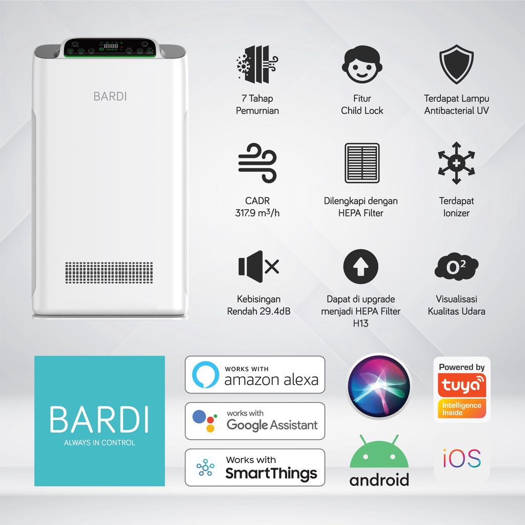 Jual BARDI Air Purifier (Dapat Hadiah) Shopee Indonesia