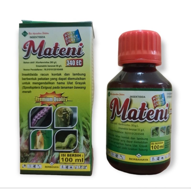 Jual Insektisida Mateni 340 EC isi 100 ml. Original product | Shopee ...
