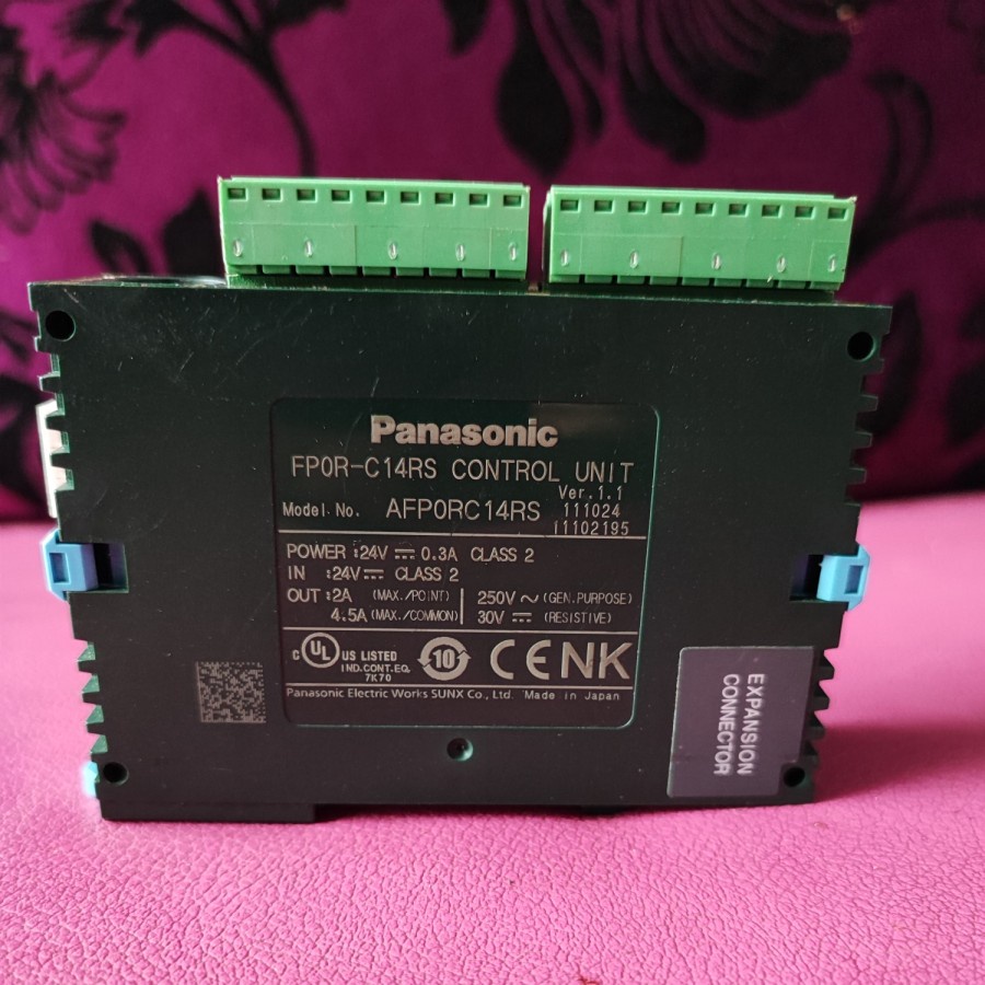 Jual Plc Panasonic FP0R-C14RS Control Unit Model AFP0RC14RS AFP0