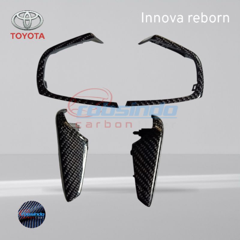 Jual panel list tombol remote stir setir innova reborn carbon | Shopee ...