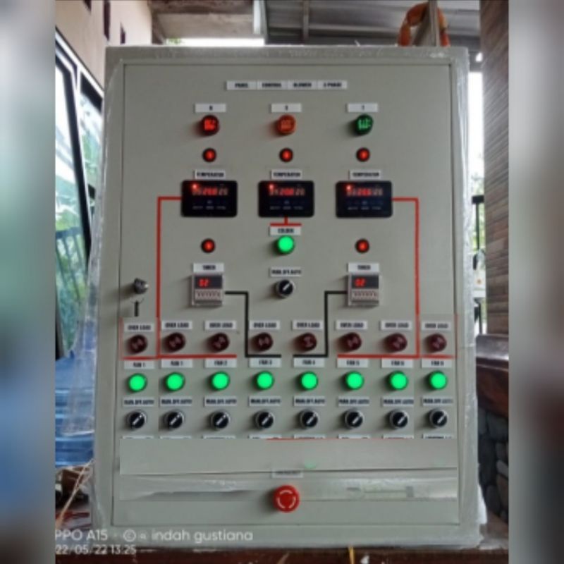 Jual panel blower,4 blower+ 4 blower, 2 lantai include1 panel,3 phase ...