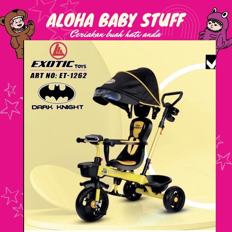 Batman on sale tricycle stroller