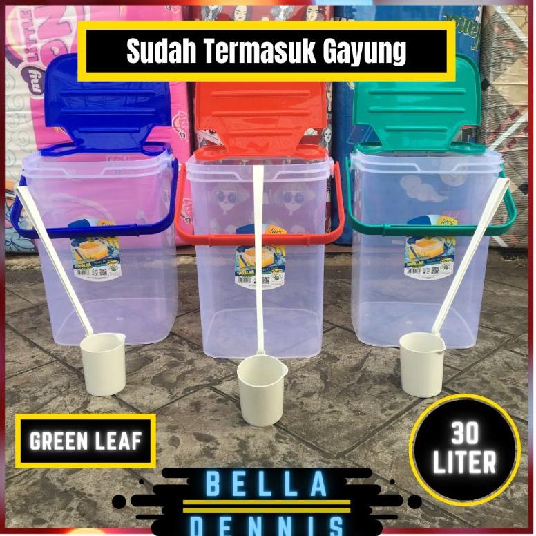 Jual Gogo Order [Buy 2 Free Gold] Tempat Es Buah 30, 25 Liter + Gayung ...