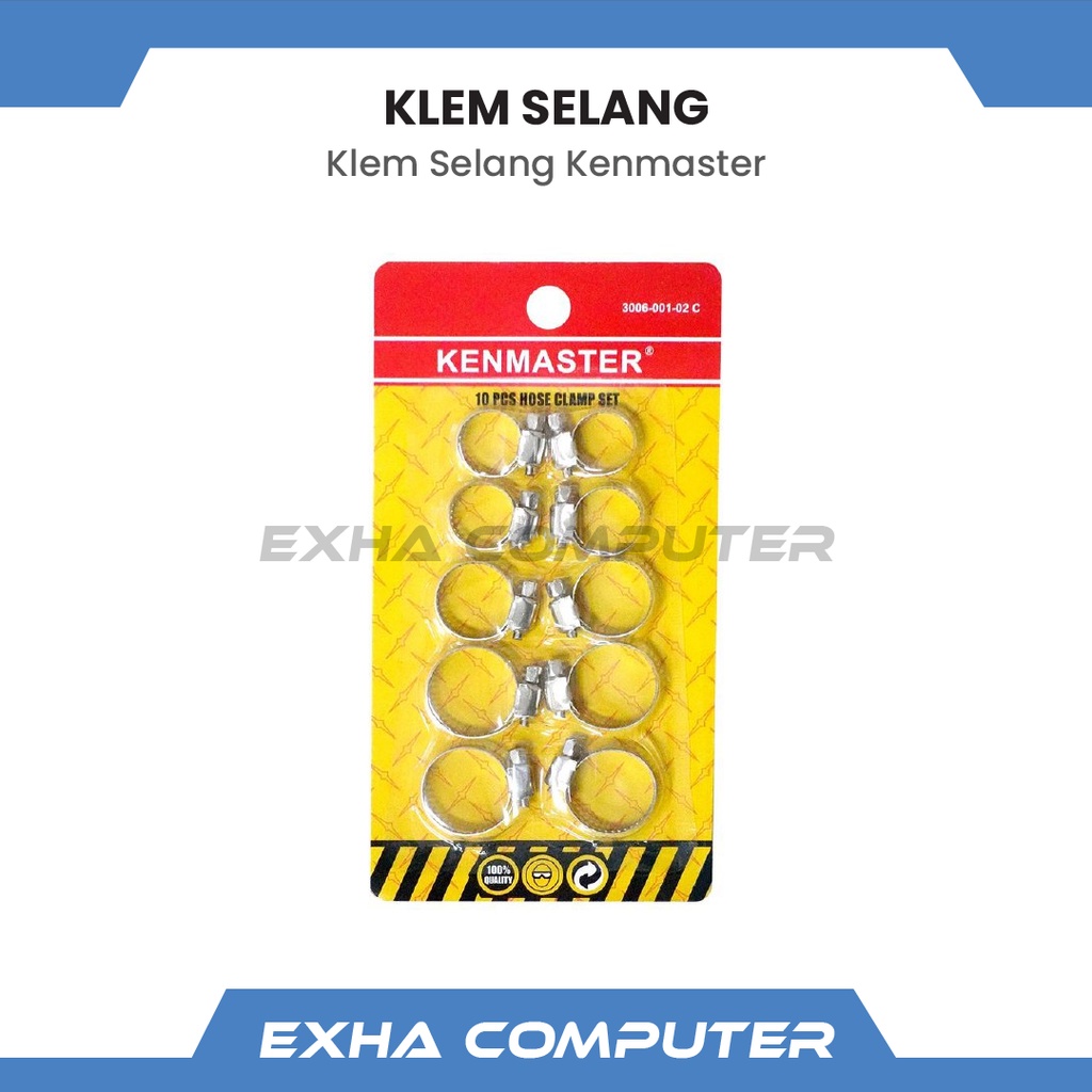 Jual SET KLEM SELANG KENMASTER | Shopee Indonesia