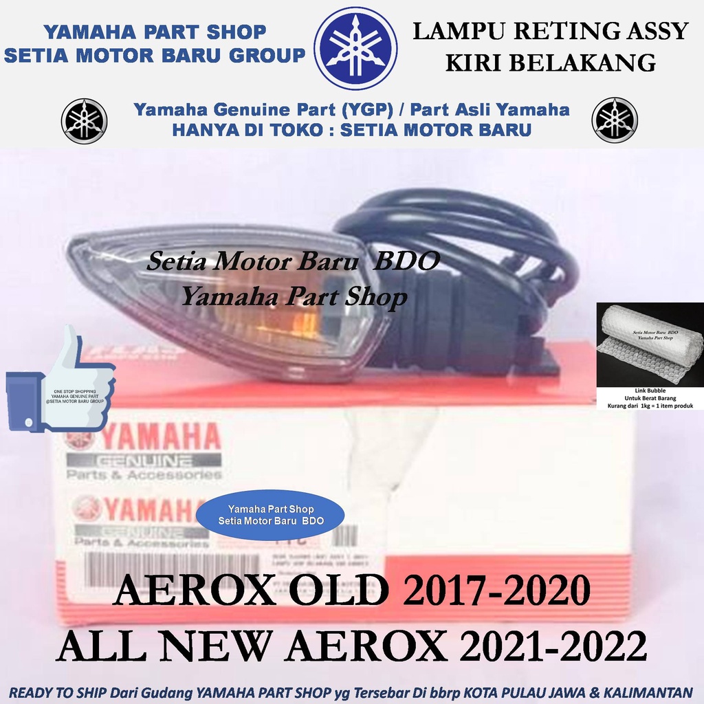 Jual Lampu Sein Sen Reting Riting Kiri Belakang Rear Flasher Assy Aerox ...