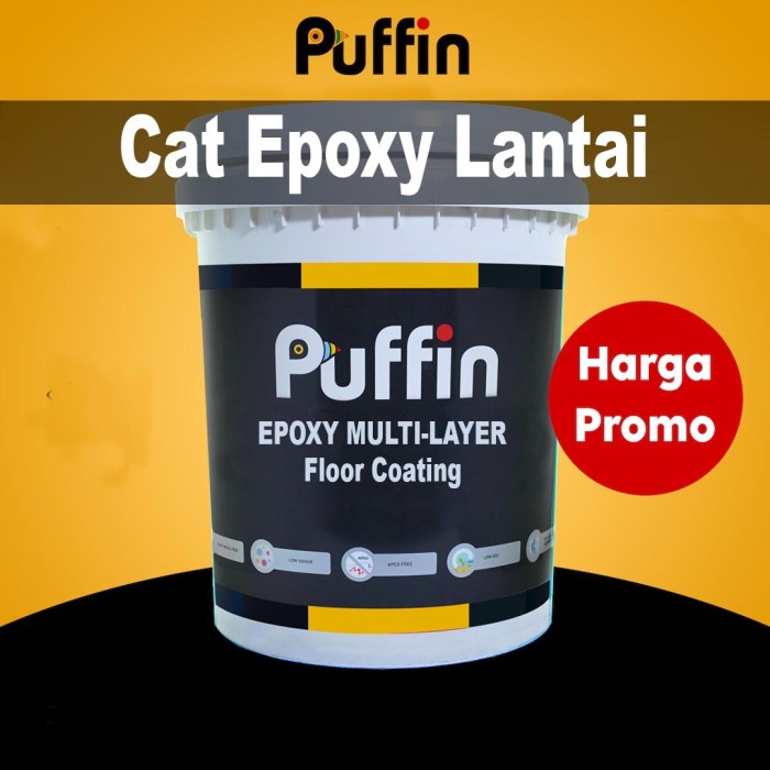 Jual Cat Lantai Epoxy Multi Layer Puffin 193 1kg Topcoat Floor Coating Shopee Indonesia 5495