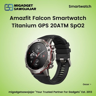 Amazfit Active Edge Smart Watch GPS SpO2 10ATM - Mi Gadget Malang