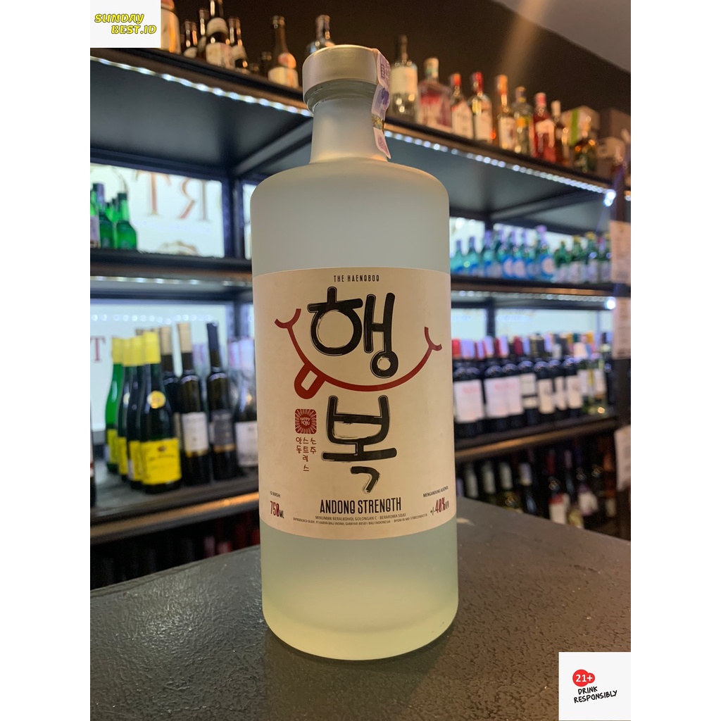 Jual Andong Strength Soju Original 750mL Shopee Indonesia