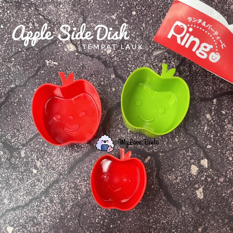 Jual Apple Ringo Plastic Cup Side Dish Tempat Lauk Wadah Lauk Kotak ...