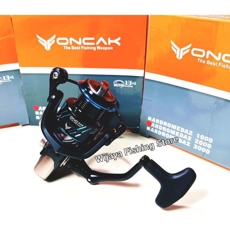 Jual Reel Pancing Oncak Andromeda II 1000 2000 3000 POWER HANDLE