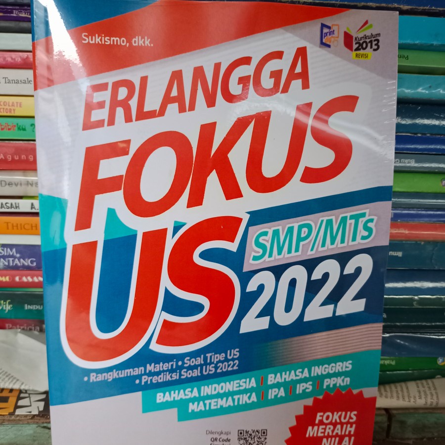 Jual Buku/ Document ERLANGGA FOKUS US SMP 2022 | Shopee Indonesia