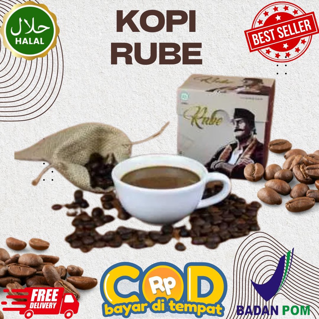 Jual KOPI RUBE SACHET ASLI RESMI BPOM 100% | Shopee Indonesia