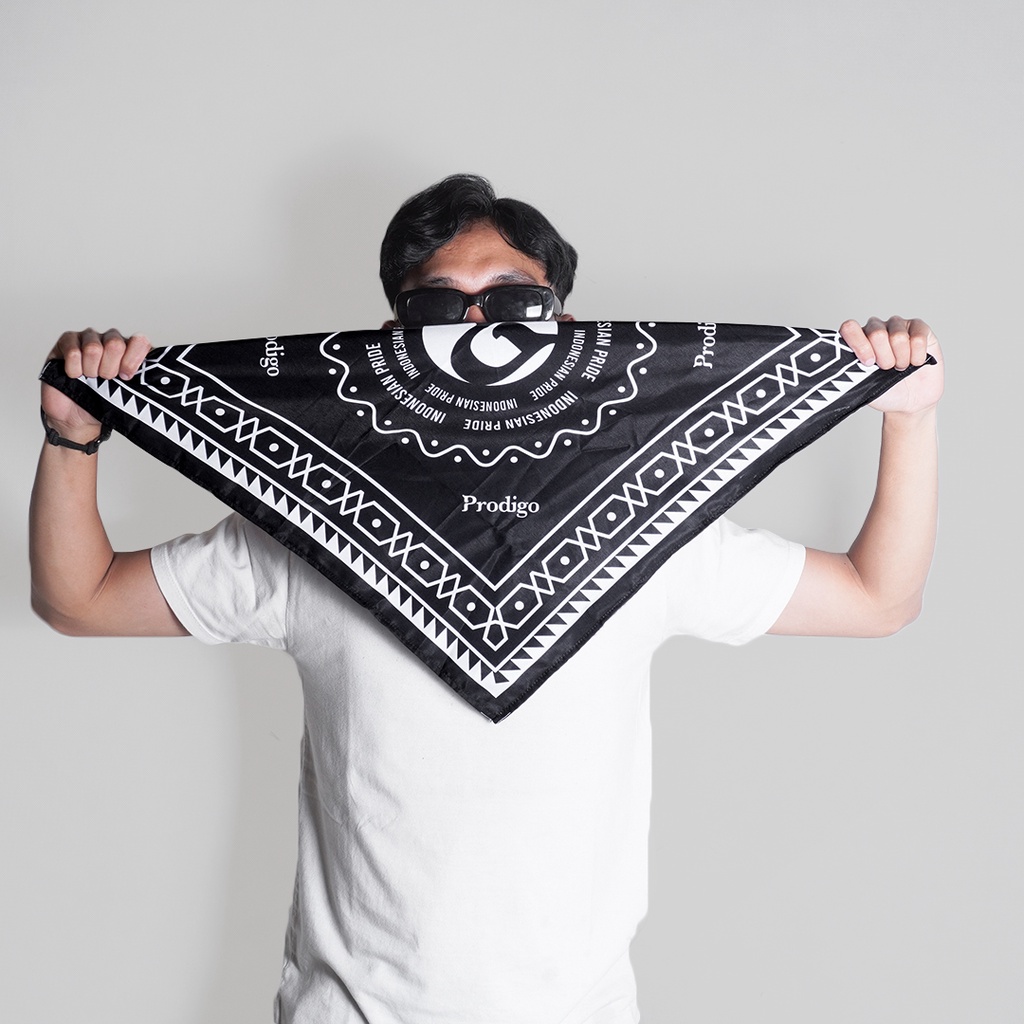 Jual Prodigo Slayer Bandana Ulos Motif Paisley Scarf Syal Ikat Kepala Masker Penutup