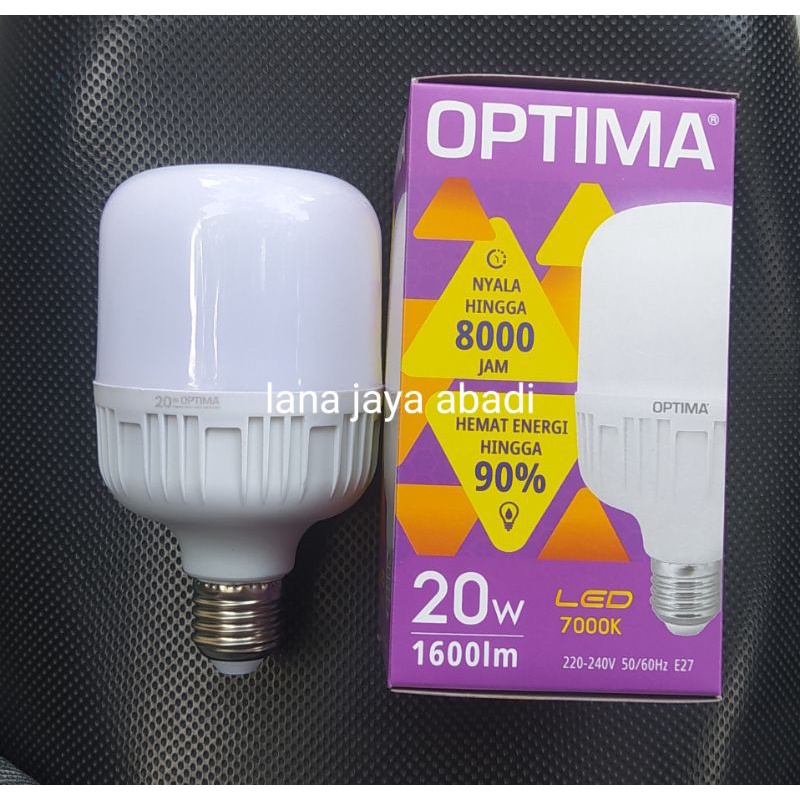 Jual Lampu LED Optima T Bulb 20watt | Shopee Indonesia
