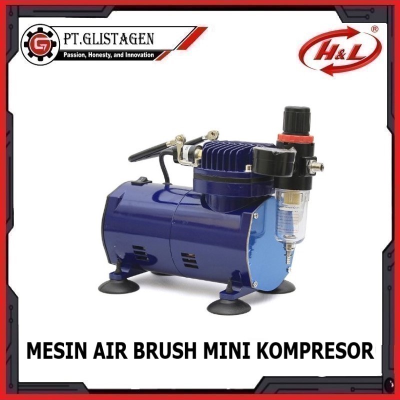 Jual Mesin Kompresor Mini Compressor Complete Set Lengkap With Air ...