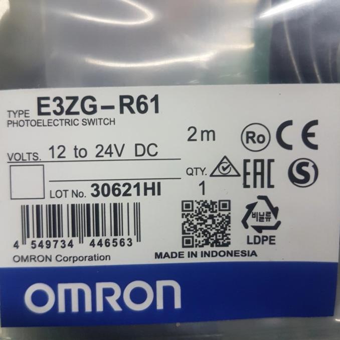 Jual Photoelectric Sensor Omron E3ZG-R61 | Shopee Indonesia