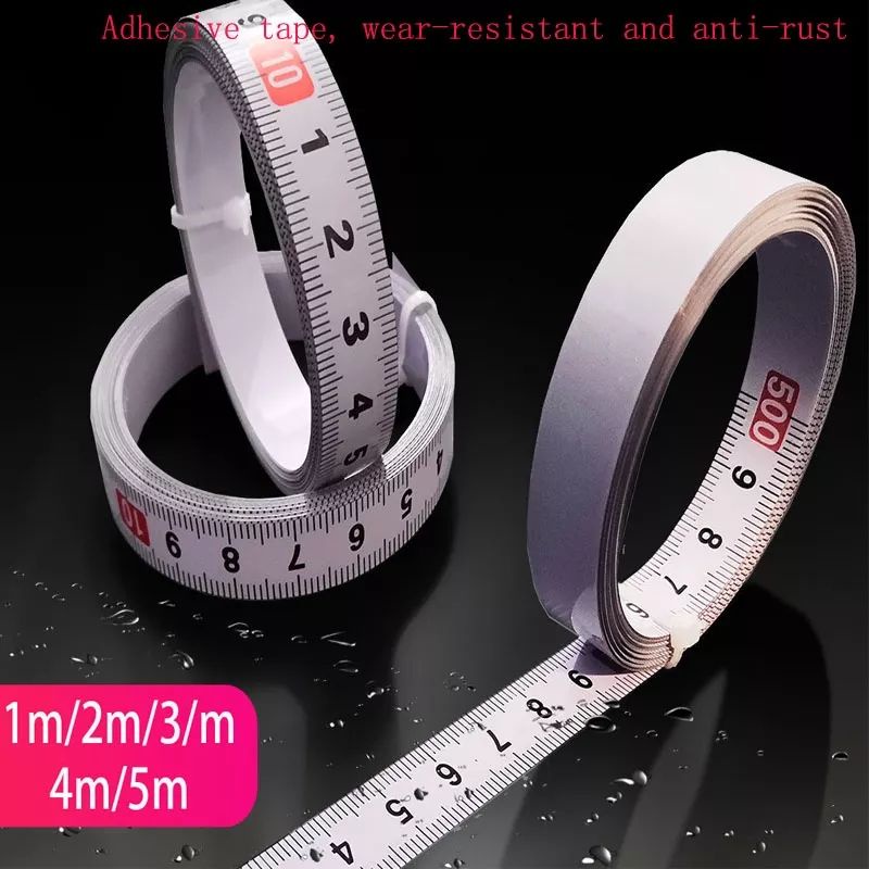 Jual Meteran Tempel Meja Table Saw Scale Bar Steel Ruler Adhesive