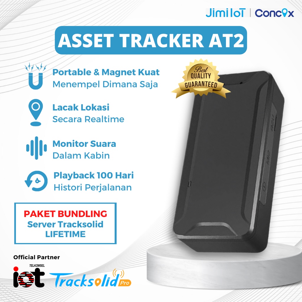 Jual Paket GPS Portable Mini Asset Tracker AT2 + Server Lifetime ...